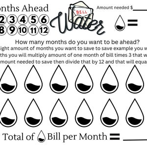 Bills Binder Printable - Etsy