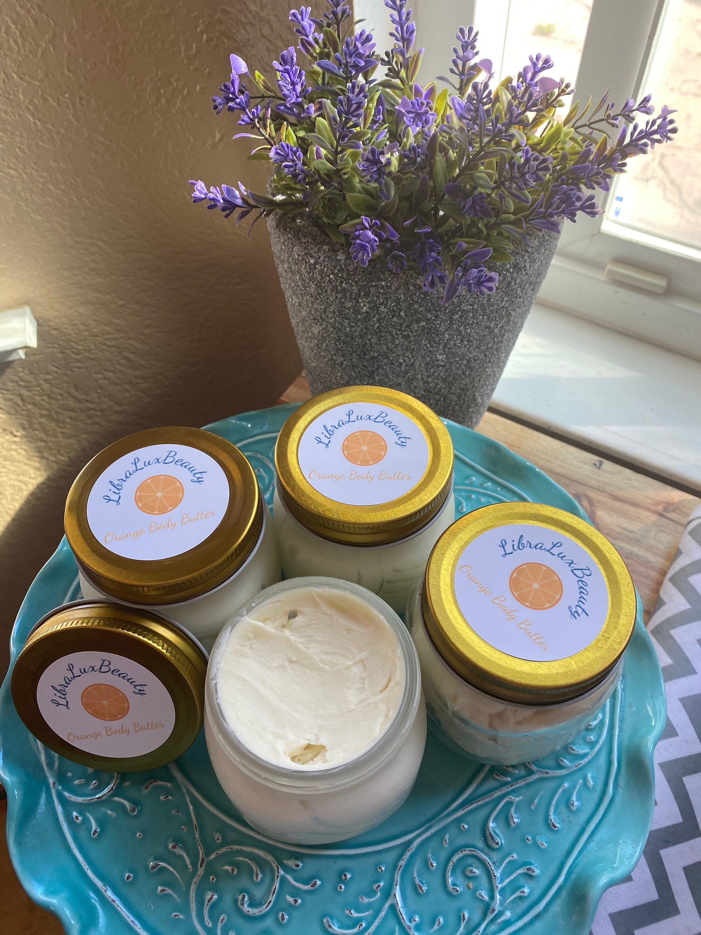 LibraLuxBeauty Orange Body Butter Etsy