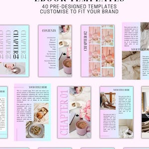 PLR Ebook Canva Template | Minimalistic Workbook for Course Creators and Businesses | Template Coaching Template Modern Lead Magnet Template