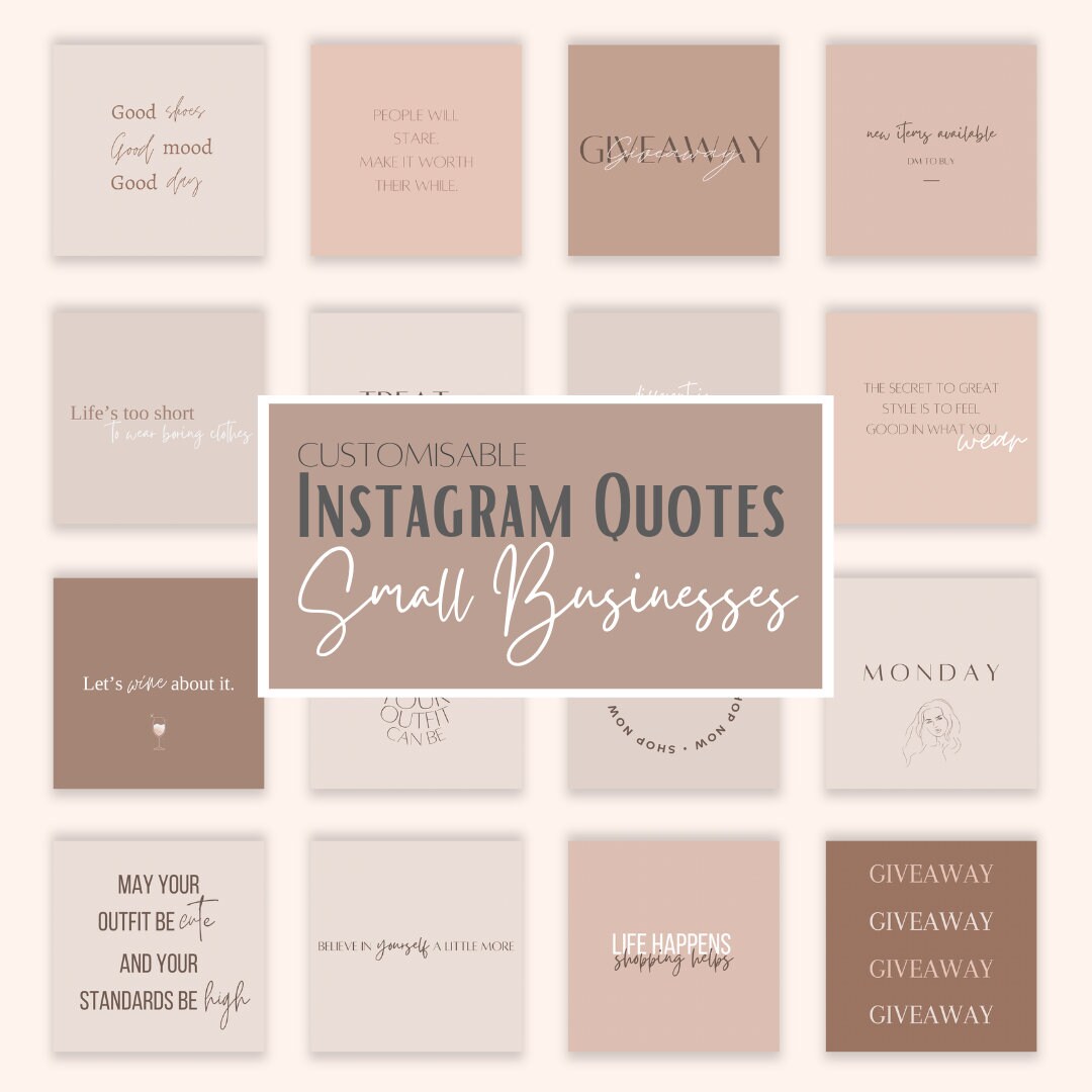 FASHION BUSINESS IG Quotes Small Business Quotes Fashion - Etsy UK