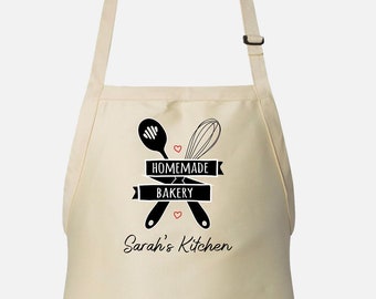 Custom Kitchen Apron, Apron with Pouch Pocket for Cooking, Gift For mom, Grandma, Aunt, Sister, Create Your Own Kitchen Apron, Cooking Class