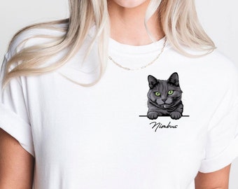 Custom Cat Shirt - Etsy Australia