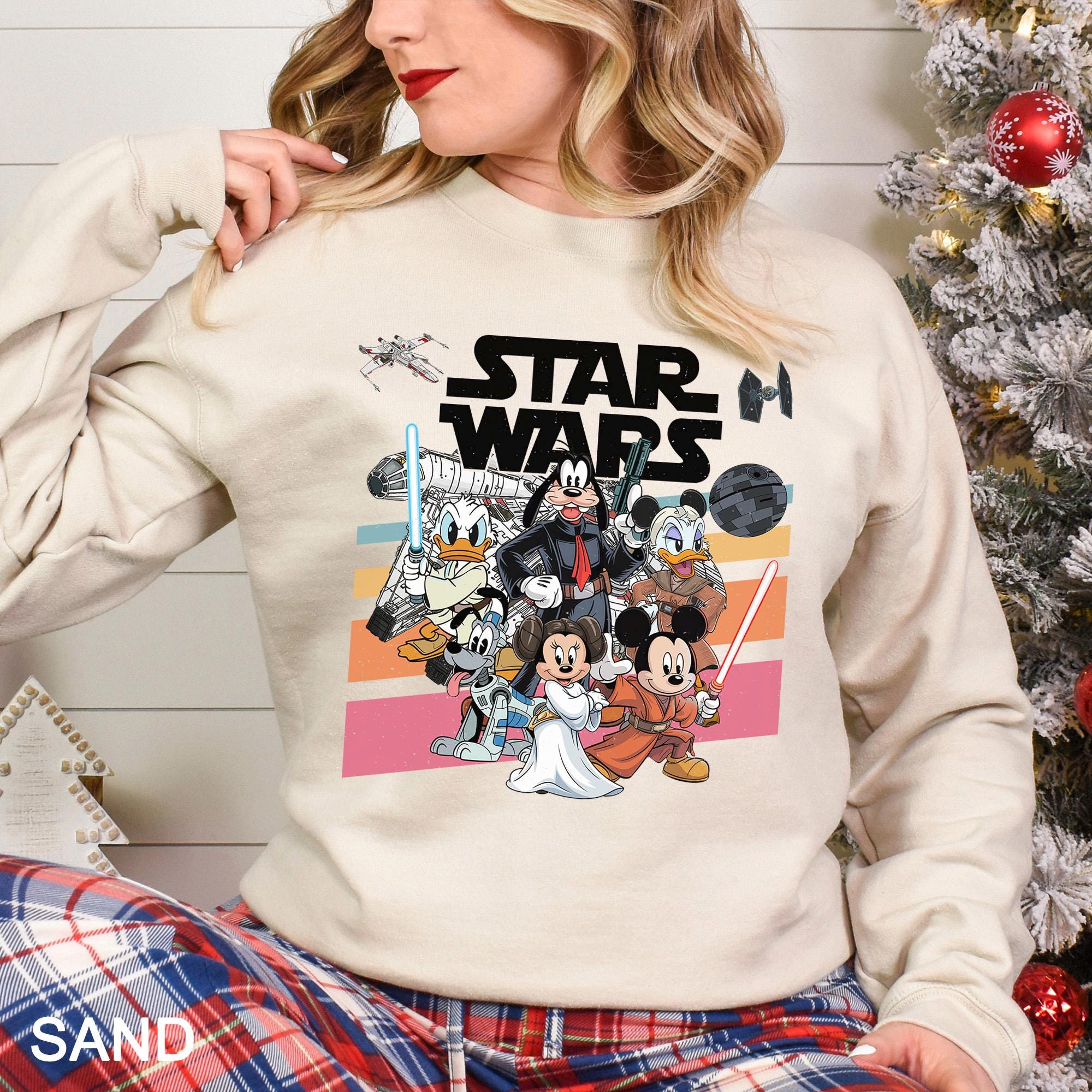 Star Wars Mickey and Friends Sweatshirt, Mickey Han Solo 