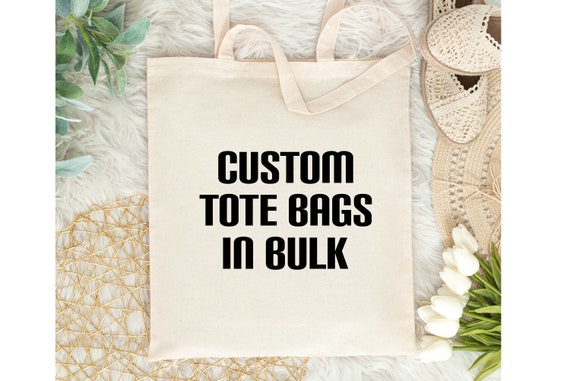 Personalized Christmas Tote Bags w/Name - 12 Design Options - Customized  Xmas Canvas Totes Bag for Women & Girls - Custom Noel Reusable Grocery Bags  