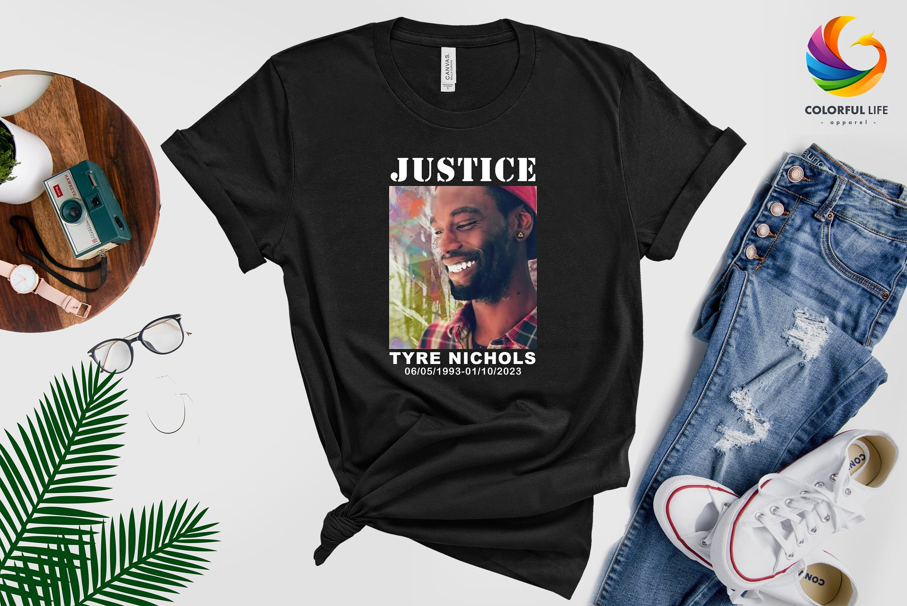 Justice for Tyre Nichols T-Shirt, Stop Police Brutality, Black Lives Matter Shirt