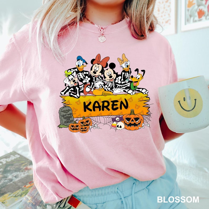 Custom Halloween Shirt, Disney Halloween, Halloween Name Shirt
