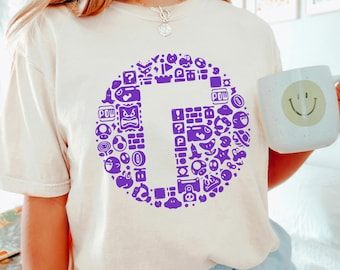 Super Mario Logo Shirt, Comfort Colors, Super Mario Group Shirt, Super Mario Family Shirt, Mario & Friends Party Matching Shirt, 174060