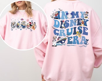 In My Disney Cruise Era Sweatshirt, Mickey And Friends Cruise Hoodie, Disney Vacation Crewneck, Disney World Sweatshirt, 172892