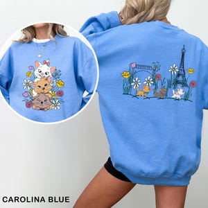 Disney The Aristocats Sweatshirt, Disney Cats Sweatshirt,Marie Toulouse Berlioz Hoodie, Disney Cat Lover Crewneck, Disney Trip Hoodie 172933