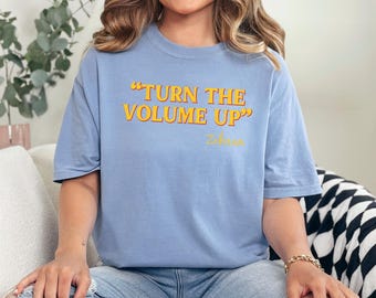 Turn the Volume Up Zohran Shirt, Comfort Colors, Zohran Mamdani Shirt, NYC 2026 Mayor Shirt, Progressive Liberal Tee, Democracy Shirt,174264