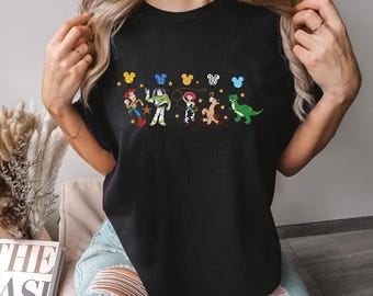 Toy Story Shirt, Comfort Colors Disney Shirt, Toy Story Family Shirt, Disney Woody Buzz Jessie Bullseye Rex Shirt, Disney Trip Shirt, 171952