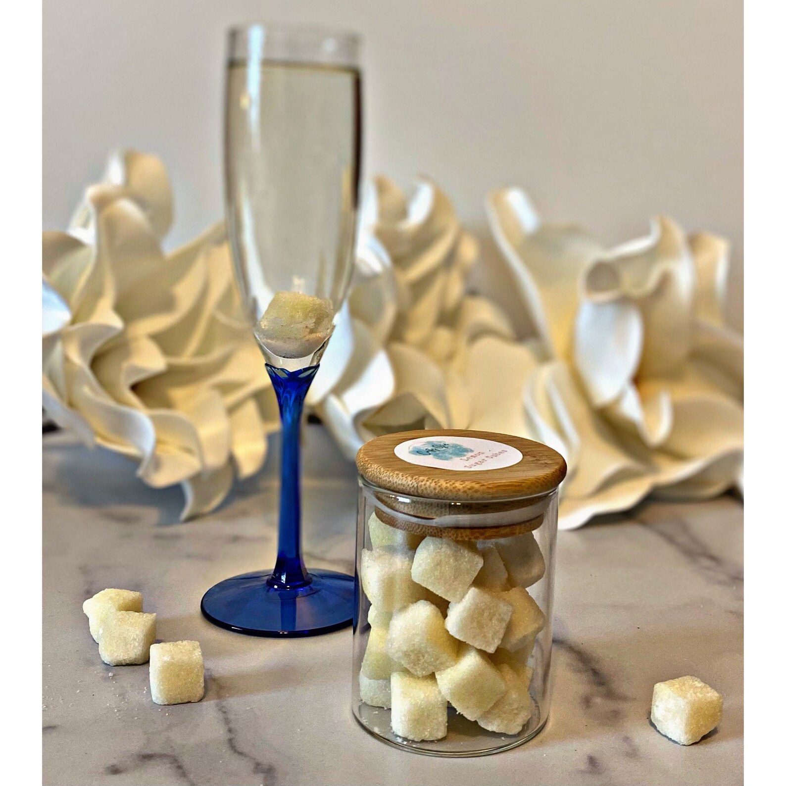 Lemon Champagne Sugar Cubes Etsy