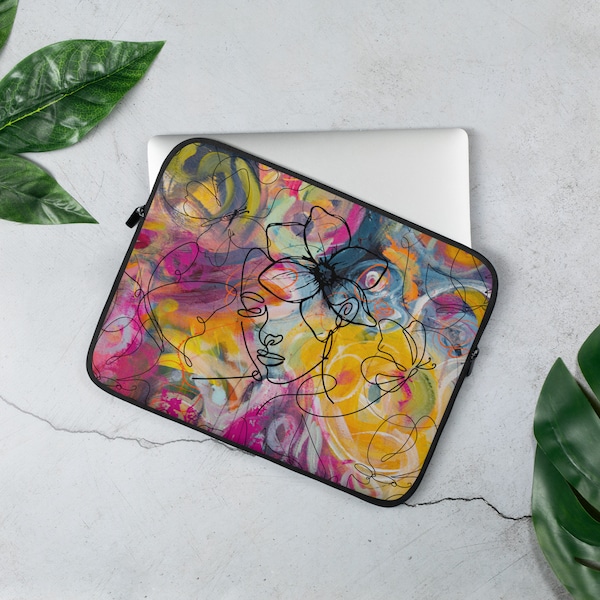 Abstract Art Laptop Sleeve - Laptop Covers - MacBook Pro Case - iPad Bag - MacBook sleeves