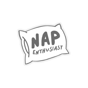 Sticker amateur de sieste drôle, sticker EMT, cadeau pompier, sticker secouriste, sticker EMS drôle, ambulancier paramédical, cadeau emt, autocollants drôles