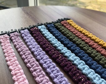 Cat collar | Small pet collar | kitten collar | tiny dog collar | pet accessories | handmade | macrame collar