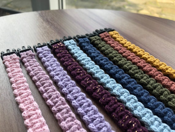 Cat collar | Small pet collar | kitten collar | tiny dog collar | pet accessories | handmade | macrame collar
