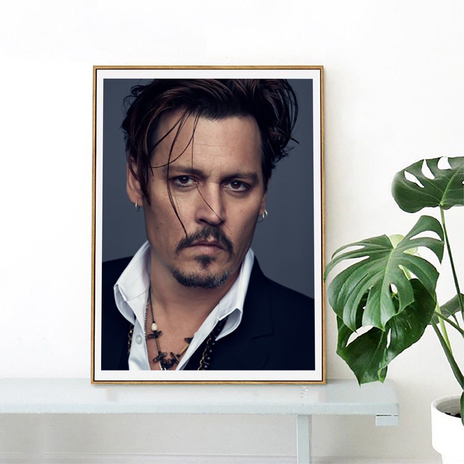 Johnny Depp Poster Johnny Depp Poster Johnny Depp Canvas Etsy