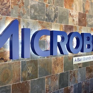 3D metal indoor sign.
made of stainless steel.
color is blue
backlight color is white.
1 inch away from the wall.
letter depth is 1 inch.