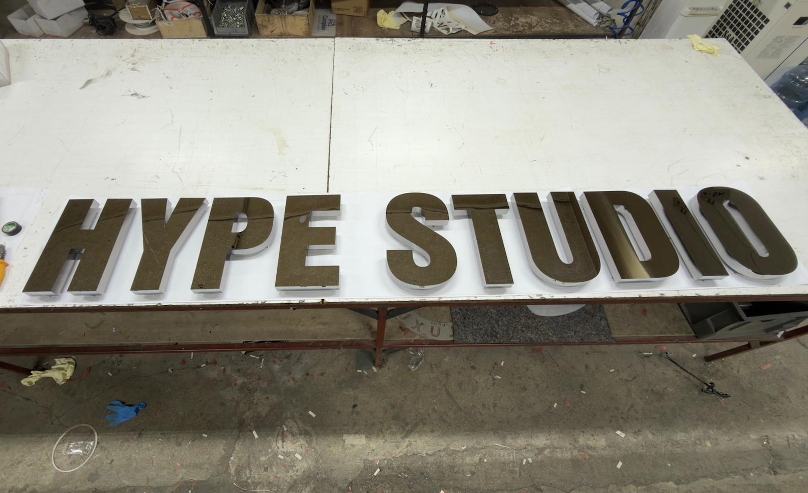 Signage And Lettering Custom 3D Metal Logo Signage and Lettering Laser Cut Metal Signage ...