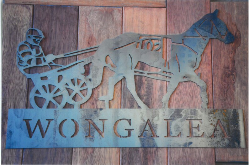 Custom Rusted Metal Sign Personalized Metal Wall Signs Farm - Etsy