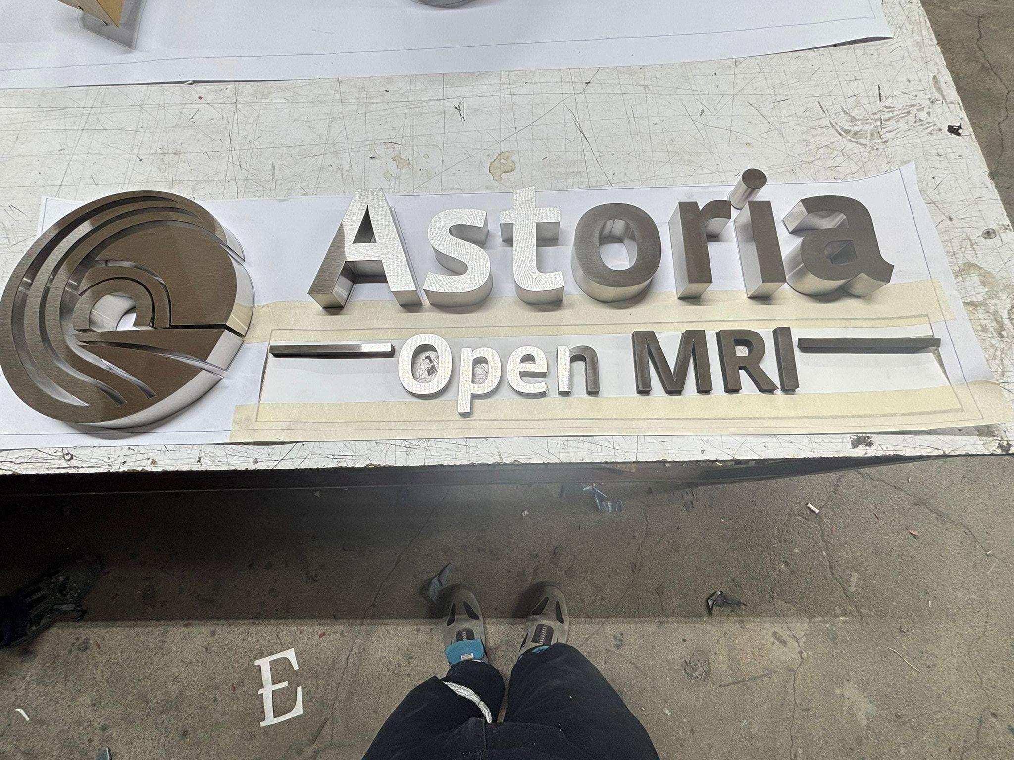 Signage And Lettering Custom 3D Metal Logo Signage and Lettering Laser Cut Metal Signage ...