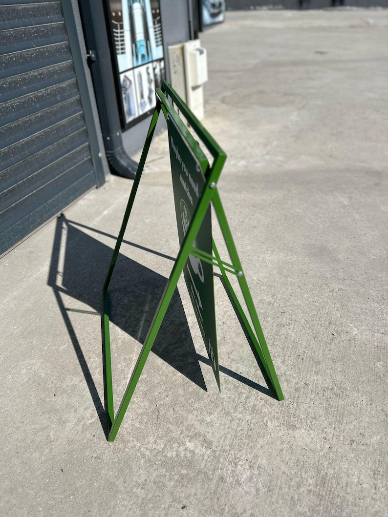 Custom A-Frame Outdoor Sidewalk Signs, Sandwich Signage, Swinging Signage, Sidewalk Signage, Frame Signage, Outdoor Cafe Sign, Menu Signage