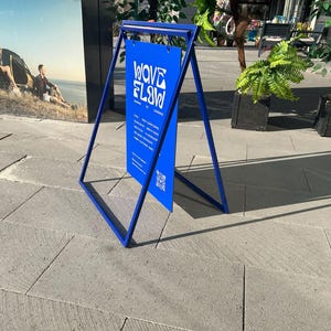 Custom A-Frame Outdoor Sidewalk Signs, Sandwich Signage, Swinging Signage, Sidewalk Signage, Frame Signage, Outdoor Cafe Sign, Menu Signage