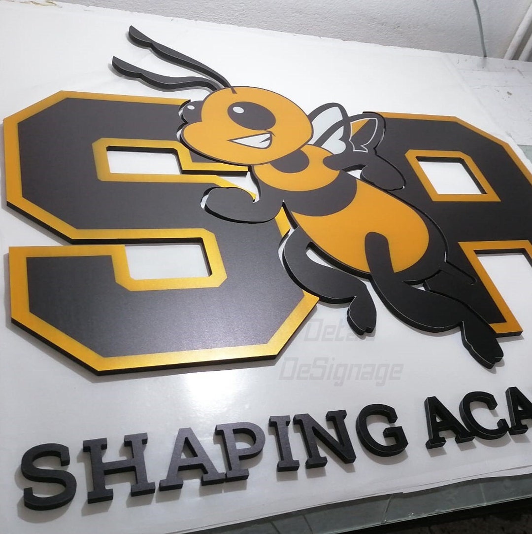 3 Color Sign Design Logo Colour Sign, 3D Design,lobby Sign, Logo Signage, Interiors ...