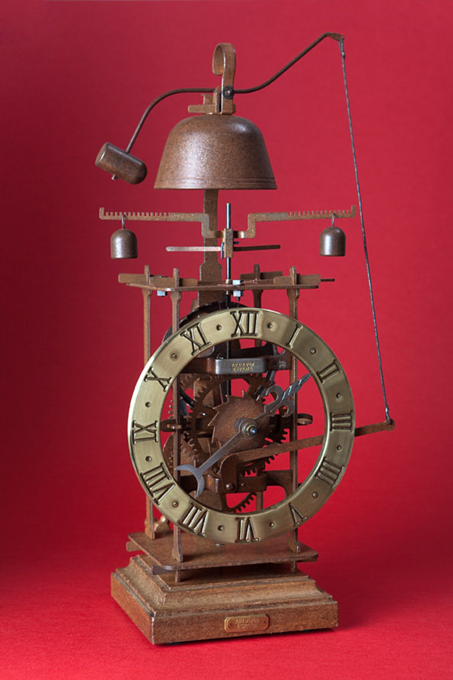 Completerium Antique Table Clock Horloge Mécanique Horloge Etsy France