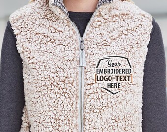 custom sherpa moletom com capuz