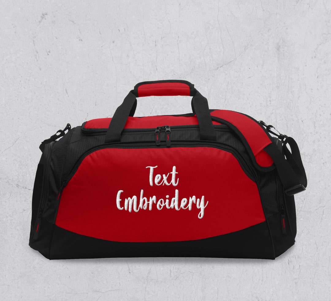 Personalized Duffel Bag Embroidered Duffel Bag Travel Bag Etsy