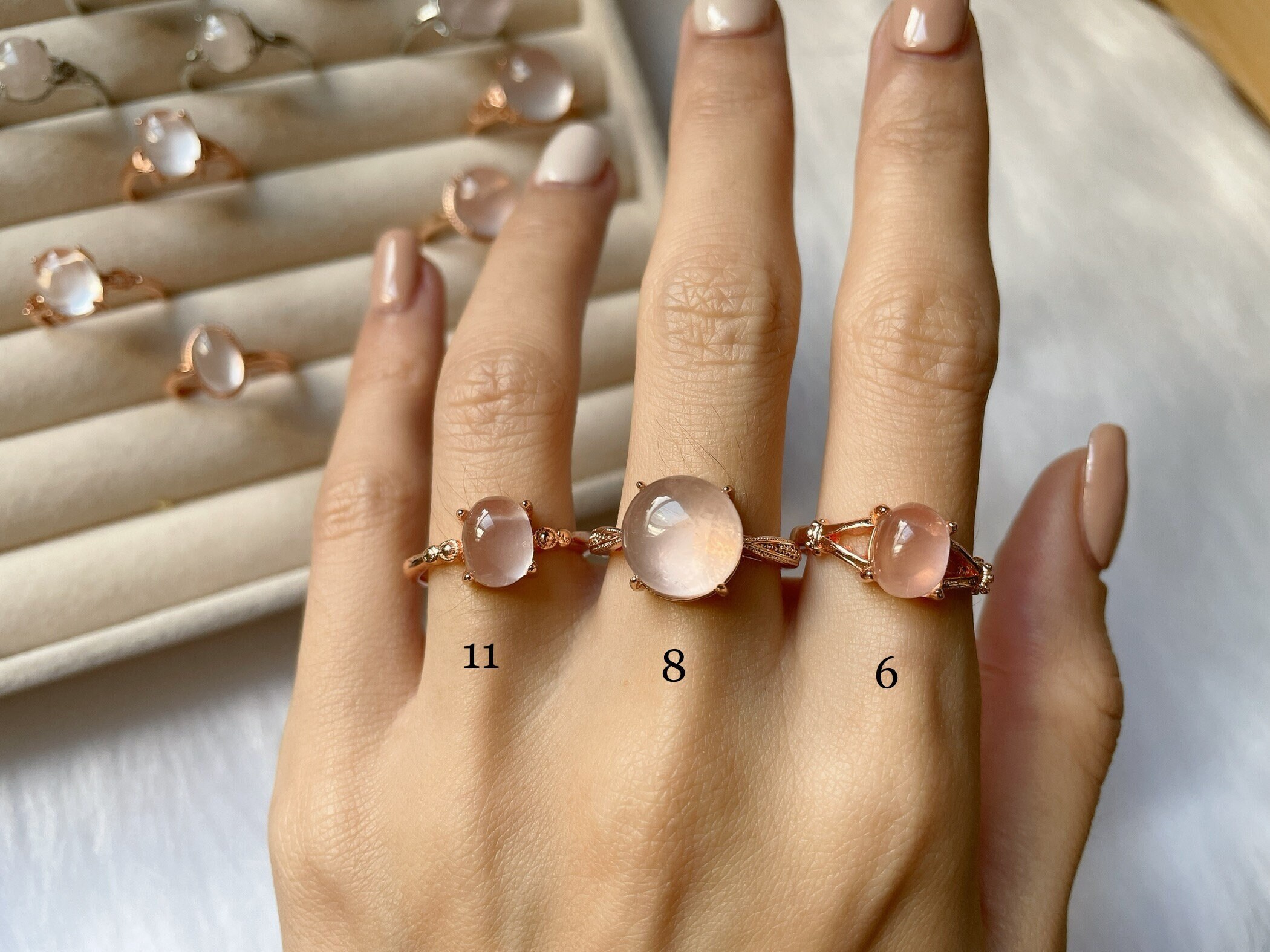 Quartz ring best sale price