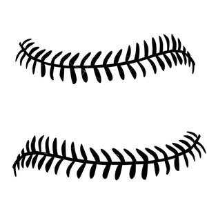 simple Softball Baseball Lace Thread Little League Sport Ball Game Team * cut design artwork ClipArt digital download eps/dxf/png/jpeg/svg