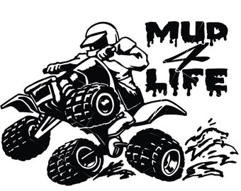 Throwing Mud 4 Life off the Road ATV 4-wheelers 4x4 Rider - Etsy Ireland Throwing Mud 4 Life off the Road ATV 4-wheelers 4x4 Rider - Etsy Ireland