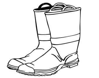 Fireman Gear Dxf - Etsy