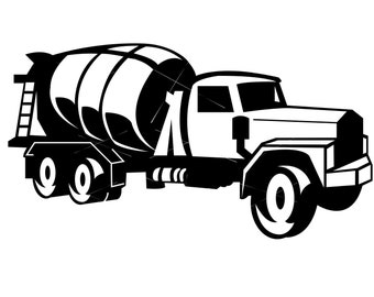 Free Free 195 Front Discharge Concrete Truck Svg SVG PNG EPS DXF File