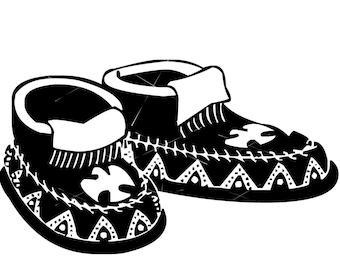Native American Shoe Etsy