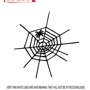 Telaraña, pequeño insecto, telaraña, seda, espeluznante, bicho, silueta negra, corte, señal, imagen, clip art, descarga digital, eps/dxf/png/jpeg/svg
