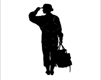 Download Female Soldier Svg Etsy