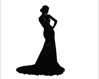 Download Elegant Lady Svg Etsy