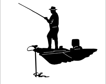 Free Free Man Fishing In Boat Svg 754 SVG PNG EPS DXF File