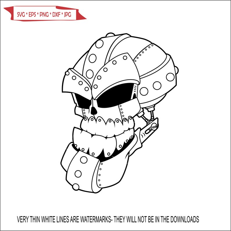 Battle Skull #2 Military Viking Helmet Head Spartan Warrior Medieval ...