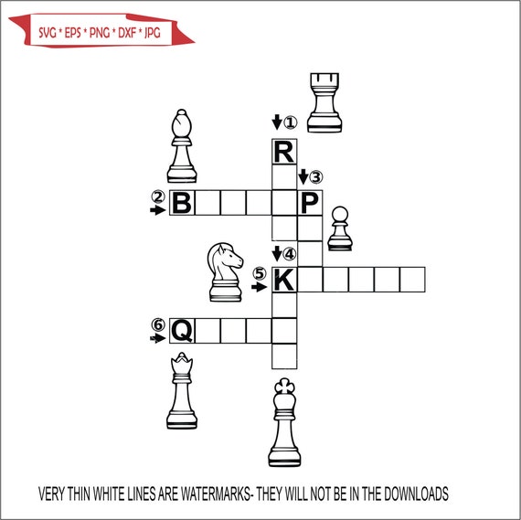 Chess Crossword Puzzle  Free Printable Puzzle Games