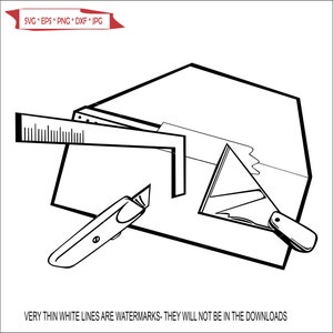 Trockenbau Ausrüstung Kelle verbreiten Schlamm Heim Verbesserung Gelenk Verbindung Wand Haus geschnitten Zeichen Bild ClipArt digitaler Download eps dxf png jpeg svg