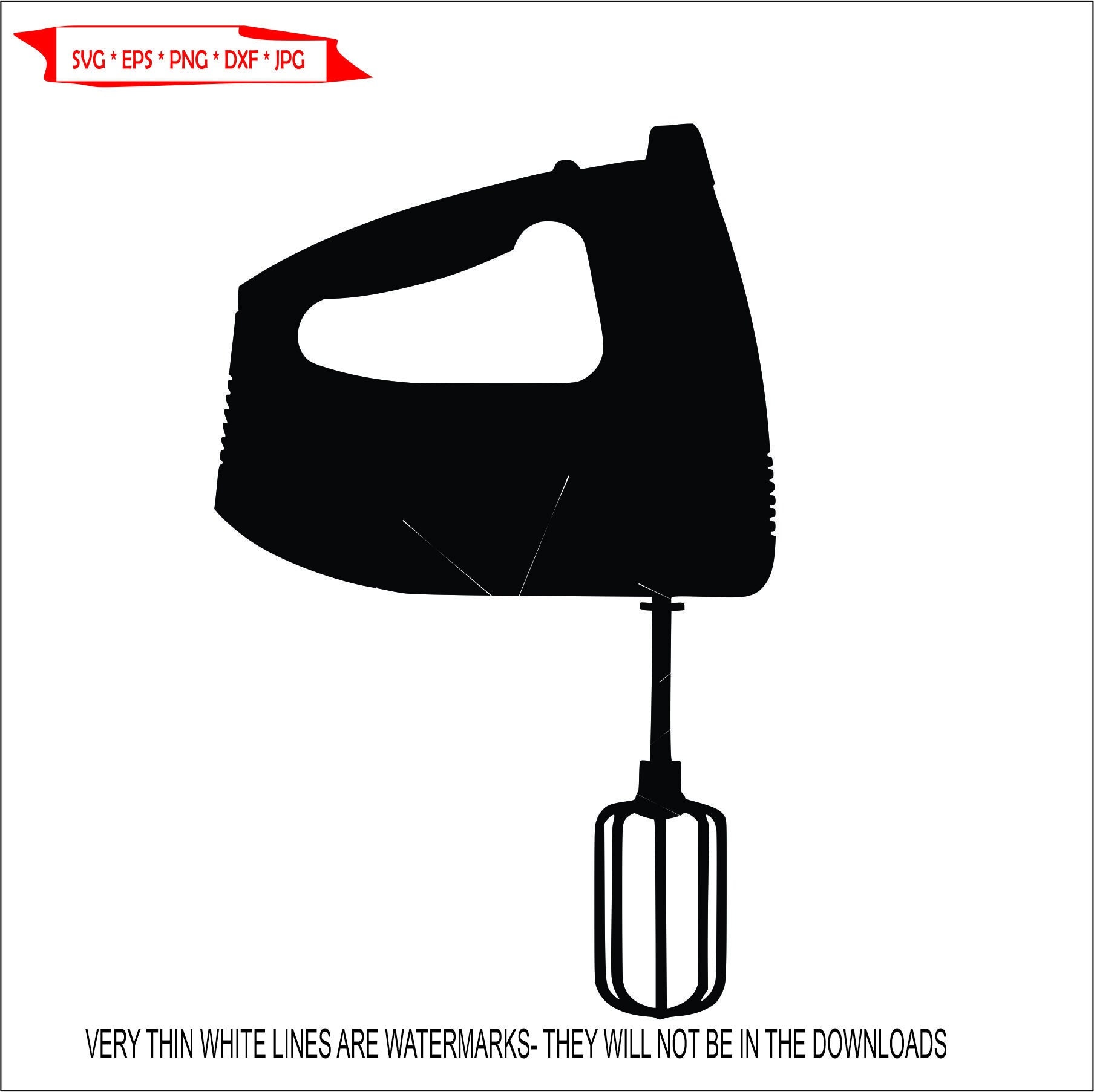 Simple Electric Hand Mixer Household Blending Tool Baker Food Kitchen ...