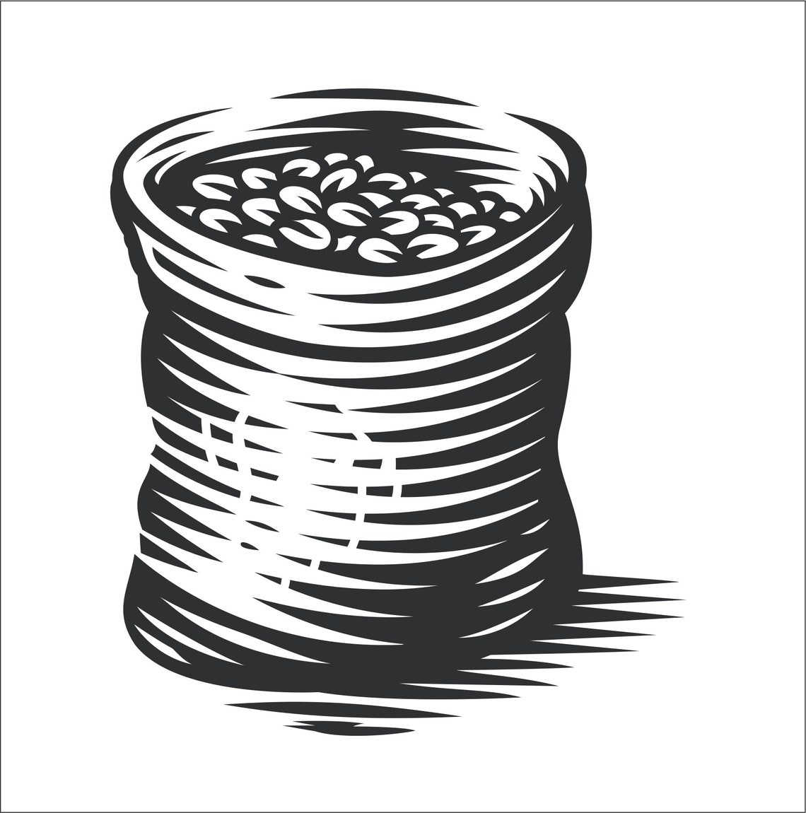 Bag Coffee Bean Seed Make Brew Dark Flavor Beans Clipart Etsy