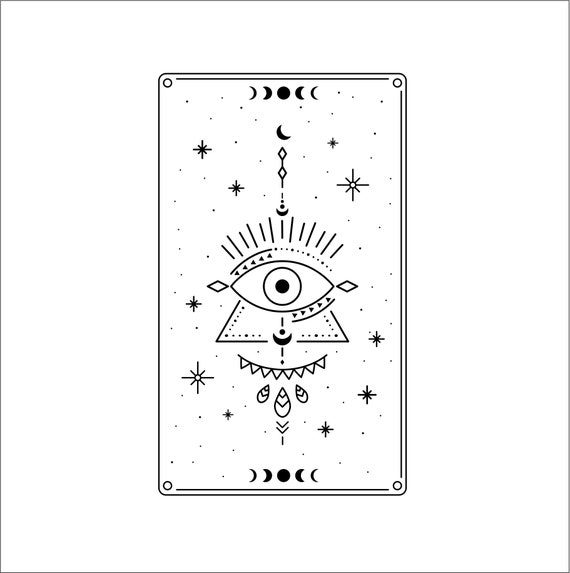 Tarot Card Chakra Third Eye Brow Card Reading Past Present or Etsy