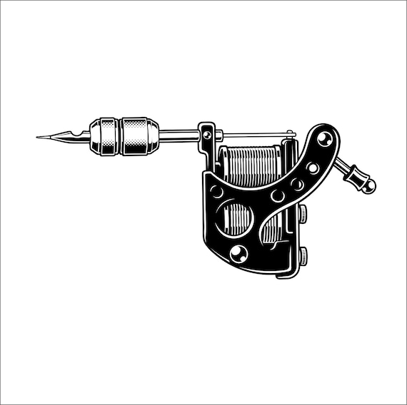 Tattoo Gun Artist Tattooist Art Body Modification Inserting - Etsy