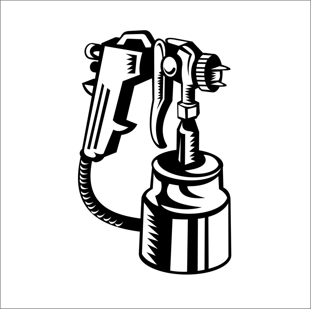 Spray Paint Air Gun Painters Tool Carpenter Mechanic Auto Car Etsy