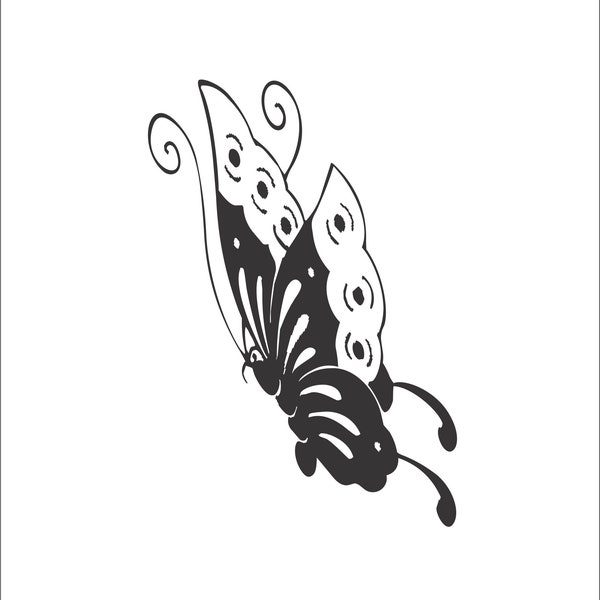 Butterfly Species Wings Folded Monarch Flight Insects fluttering Moths SVG * Cut Sign Image ClipArt digital download eps/dxf/png/jpeg/svg